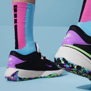 Nike Zoom Freak 5 'Made in Sepolia' Black Multicolor Basketball Shoes - Size 10